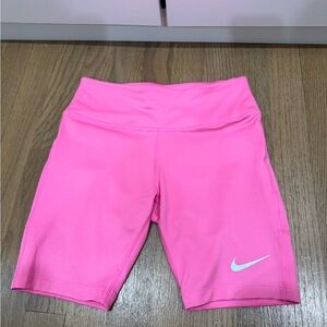 Nike Women's Vibrant Pink Athletic Shorts